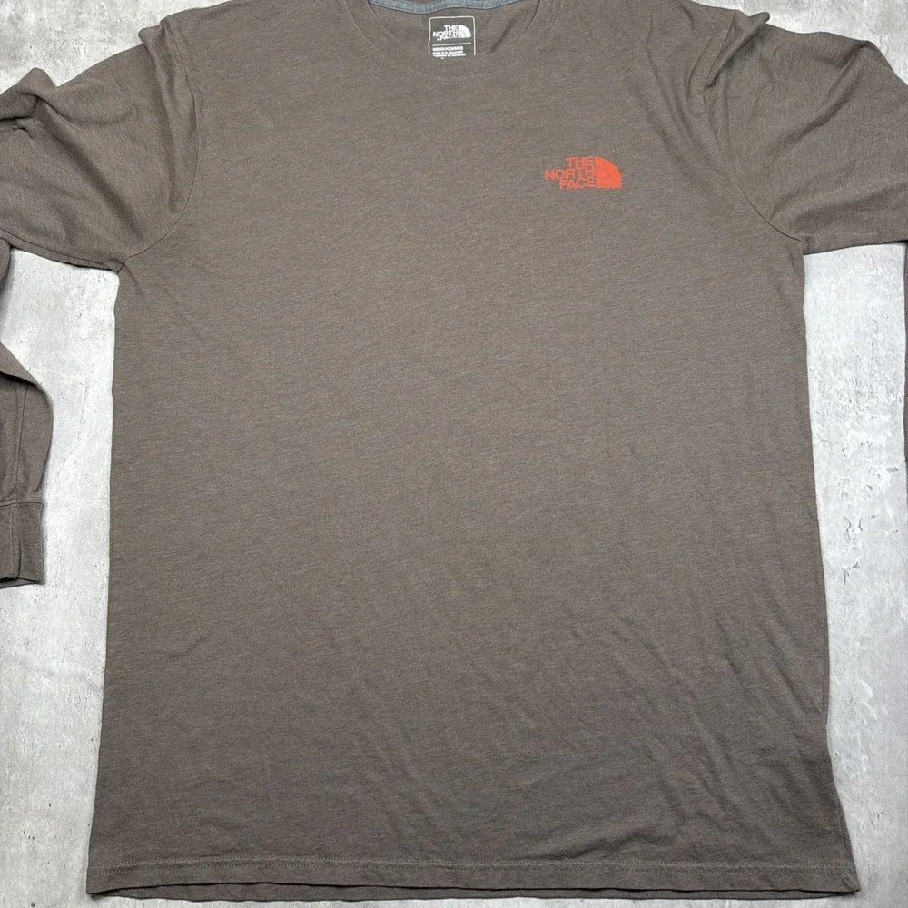 The North Face Never Stop Exploring Tee Mens size L Large Long Sleeve Cotton